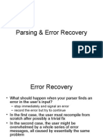  Parsing Error