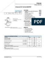 Vishay Siliconix: Features Product Summary