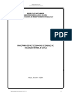 Metodologia de Educação Moral e Cívica