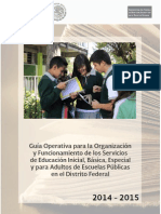 Guia Operativa para La Organización y El Funcionamiento