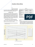 Dilution Control in Southern African Mines