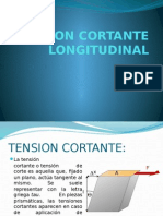 Tension Cortante Longitudinal