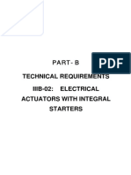 Electrical Actuators With Integral Starters