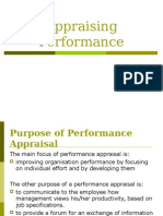 Appraising Performance 2