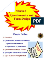 Questionnaire Design