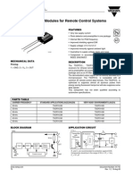 TSOP312.., TSOP314..: Vishay Semiconductors