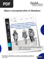 Marco Conceptual Sobre El-Abandono PDF