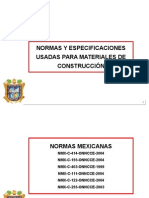 07 Normas de Materiales de Construcción