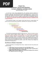 BTM 2014 - MBA SEM IV - Chapter 01 - Introductory Concepts in BTM