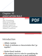 Chapter 10 Association Rule