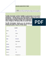 Intel I860 Processor Architecture Word