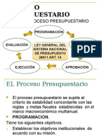 Ley General Del Presupuesto 2015