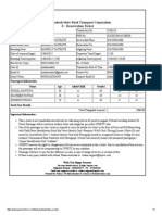 Uttar Pradesh State Road Transport Corporation E - Reservation Ticket