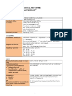 2014 Internationalisation Workshop Questionnaire