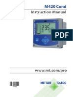 Instruction Manual: M420 Cond