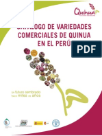 Catalogo de Variedades de Quinua en El Perú