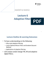 L6 Adaptive Filters