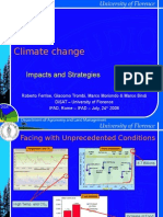 Climate Change: Impacts and Strategies