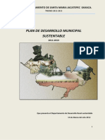 Plan Municipal de Desarrollo Sustentable Jacatepec