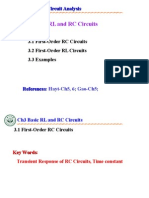 Ch3 Basic RL and RC Circuits: Engineering Circuit Analysis