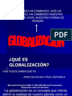 GLOBALIZACION