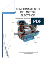 Funcionamiento Del Motor Eléctrico y Rodamientos