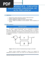 Previo 3 Circuitos Osciladores Sinusoidal de Alta Frecuencia