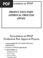 Production Part Approval Process (Ppap)