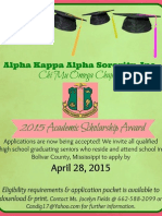 Alpha Kappa Alpha Sorority, Inc.: Chi Mu Omega Chapter