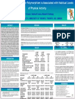 PGC1alpha Gly482Ser Polymorphism Is Associated With Habitual Levels of Physical Activity