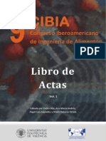 Cibia 9 - Congreso Iberoamericano de Ingeniería de Alimentos - Libro de Actas - 1