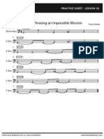 Phrasing An Impossible Mission: Practice Sheet - Lesson 32