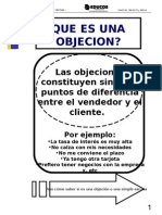 Manejo de Objeciones en La Ventas