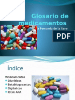 Glosario de Medicamentos