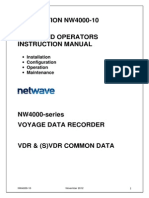 NW4000-10 VDR Ships and Operators Instruction Manual V 2.1.5