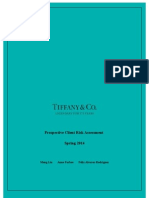 Prospective Client Risk Assessment Spring 2014: Meng Liu Anne Forbes Felix Alvarez-Rodriguez