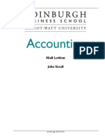 Accounting - Herriot Watt