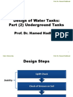 Design of Water Tank PDF