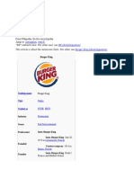 Burger King