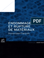 Endommagement Et Rupture de Matériaux