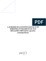 A Jurisdição Constitucional e Os Direitos Fundamentais Nas Relações Privadas