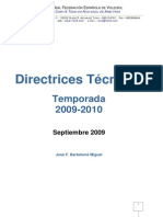 Ctna - Directrices Técnicas 09 - 10