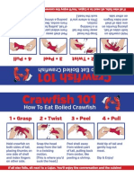 Crawfish101 Table Tents