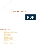 Basic PeopleSoft CRM