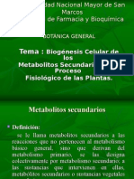 Metabolitos Secundarios