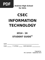 2014 Guide To Csec Information Technology 1 2