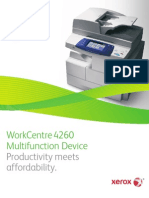 Workcentre 4260 Multifunction Device: Productivity Meets Affordability