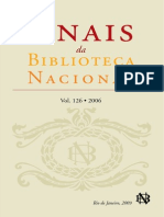 Anais Da Biblioteca Nacinal