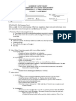 Fractions Lesson Plan 2