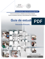 Guía Estudios-Supervisor Educación Primaria